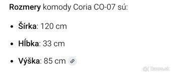 Na predaj  Úplne Nová komoda. - 2