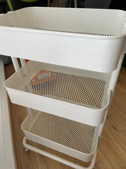 IKEA Raskog vozík na kolieskach kovový - 2