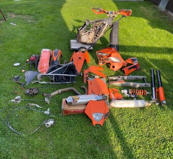KTM 450 EXC 2007 diely - 2