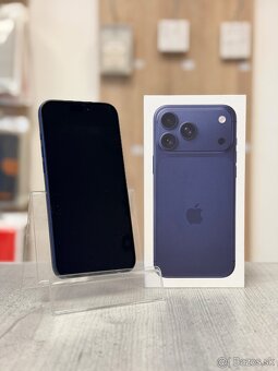 100% BATÉRIA - Apple iPhone 17 Pro 256GB Deep Blue - 2