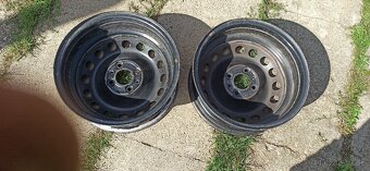 Predám plechové disky 4x98 R14 - 2
