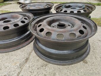 Plechové disky 4x100 R14 5.5J x 14 ET45 - 2