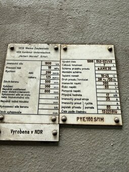 Hydraulický lis PYE 160 S/1M - 2