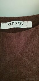 Tmavohnedý sveter 3/4 rukáv S/M Orsay - 2