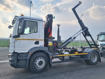 MAN TGM 18.290 RUKA PALFINGER + NOSIČ KONTAJNERU 10T - 2