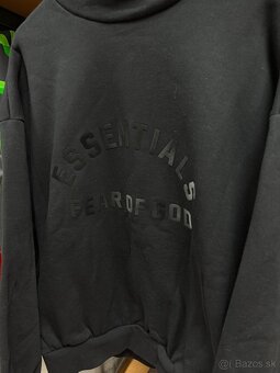 Fear Of god Essentials Hoodie Jet Black - 2