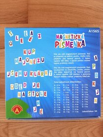 Magnetické písmenká na chladničku - 2