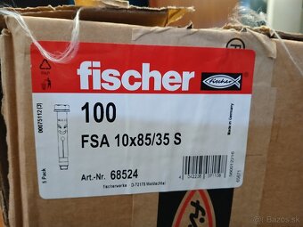 FISCHER trubková kotva FSA 10/35 S galvanicky pozinkovaná - 2