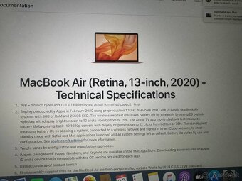 MacBook Air 2020, 13 inch - 2