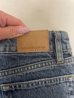 Riflová sukna SUPERDRY vel. XS/34 - nová - 2