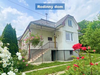 Rodinný dom s veľkým pozemkom - 20 min. od Košíc - 2