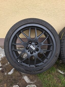 Original BBS 5x120 r18 zanovne pneu bmw z3 et38 8j - 2