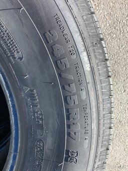 ZIMNÍ PNEUMATIKY MICHELIN 245/75r17 9mm - 2