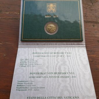 2 euro Vatikán 2010 pamätná - 2