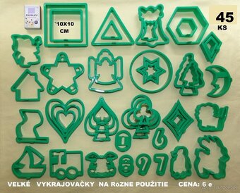 FORMIČKY vykrajovačky, úliky, na pirohy atď. - 2