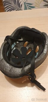 Detská prilba na bicykel žltá - 2