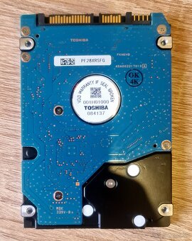 TOSHIBA 320GB HDD 2.5 MK3252GSX - 2