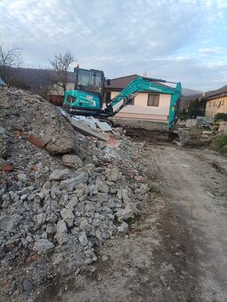 Zemné, búracie a výkopové prace - 2