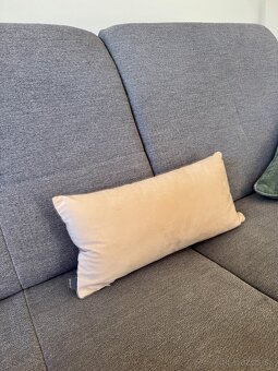 Novy jemny plys elegantny vankusik - 2