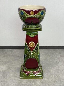 Secesný stojan na kvety - 2