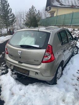 Dacia Sandero 1.4 mpi 2009 - 2