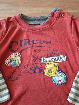 Červené tričko Circus 92 - 2