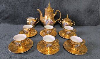 porcelánový prémiový servis na kávu - 2