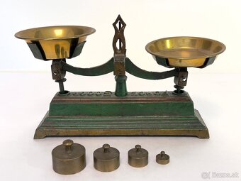 Starozitna kuchynska váha Force - 2