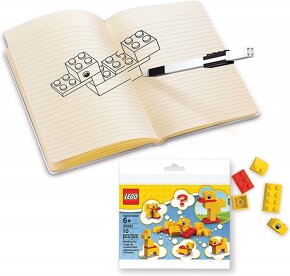 Lego zápisník, pero a stavebnica - 2