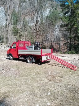 Autodoprava,preprava 3-strannym sklapacom a minidumprom. - 2