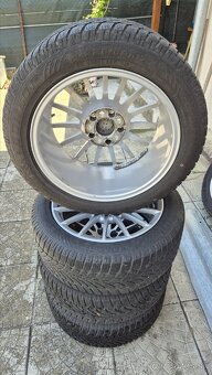 Predám origo. Alu disky Audi A5,R17 a zimne pneu. - 2