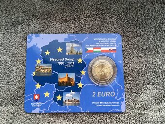 2 euro coincard Slovensko 2011 Visehrad - RONAI 900/ 519 - 2