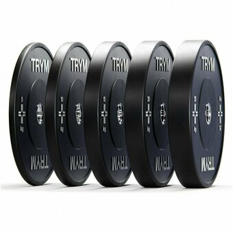 Olympijské kotúče 2x5 2x10 2x15 2x20kg +6x1,25kg, 50mm, sada - 2