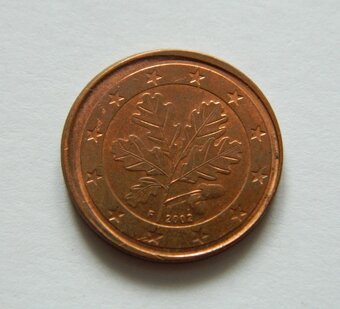Predám 2 euro cent 2002 F Nemecko - chyborazba - 2