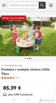 Vodný stolík - 2