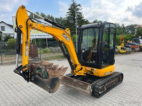 Minibager minirypadlo JCB 8025 ZTS, 3 lizice, rychloupinak - 2