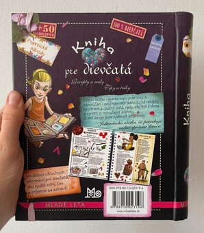 Kniha pre dievčatá Recepty a rady Tipy a triky - Célia Galla - 2