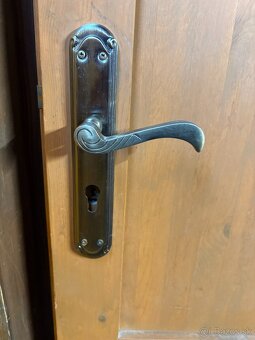 Drevené dvere - impregnované - 2