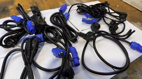 Neutrik powercon káble 10 ks - 2