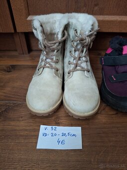 Zimné topánky v. 29, 32 - 2