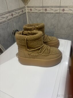 Damske hnedé snehule - 2