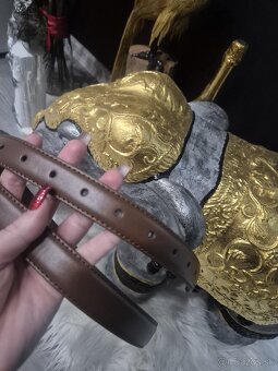 Dolce Gabbana hnedý opasok - 2