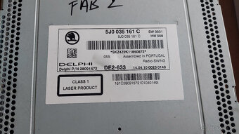 AUTORÁDIO ŠKODA SWING - 2