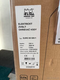 Bojler Eliz EURO 80 SIK/1 - 2