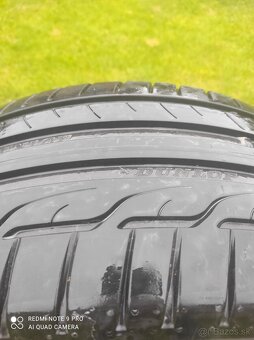 225/45 r17 letné pneu.Dunlop. 6 mm - 2