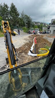 Zemné, výkopové a demolačné práce minibagrom - 2