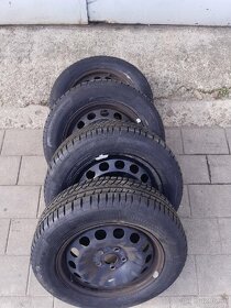 Zimné pneumatiky + disky 5x112 205 /60 R16 - 2