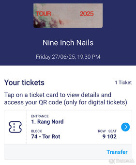Nine Inch Nails – Viedeň - Peel It Back Tour 2025 - - 2