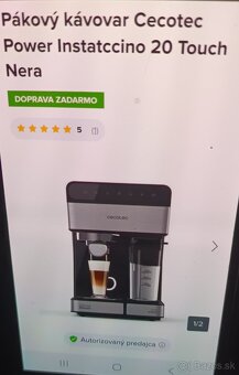 Predám pákovy kávovar - 2