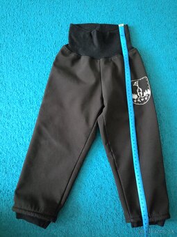 Softshellové nohavice veľ. 98/104 - 2